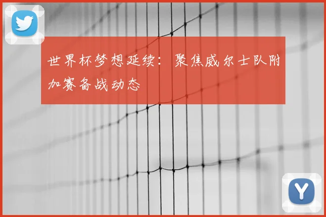 世界杯梦想延续：聚焦威尔士队附加赛备战动态