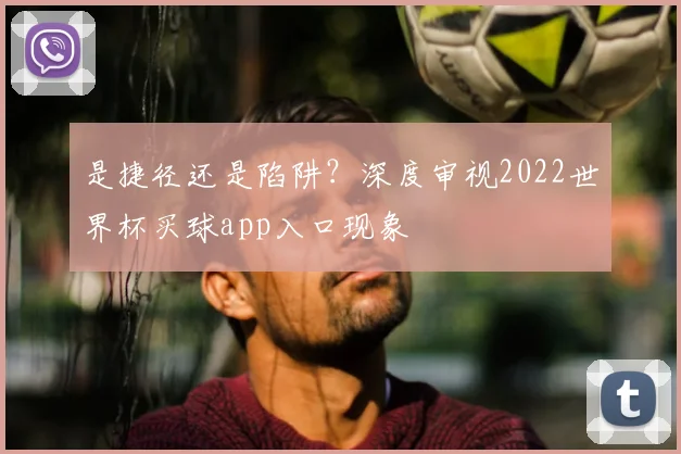 是捷径还是陷阱?深度审视2022世界杯买球app入口现象